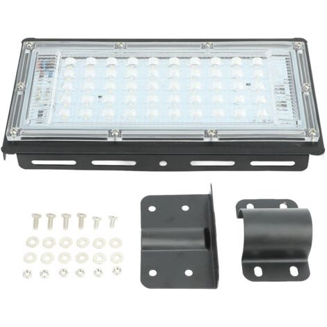 50-W-LED-Stehlampe in Warmweiß, wasserdichte Außenbeleuchtung für Hof und Terrasse, 180–240 V (1/5)