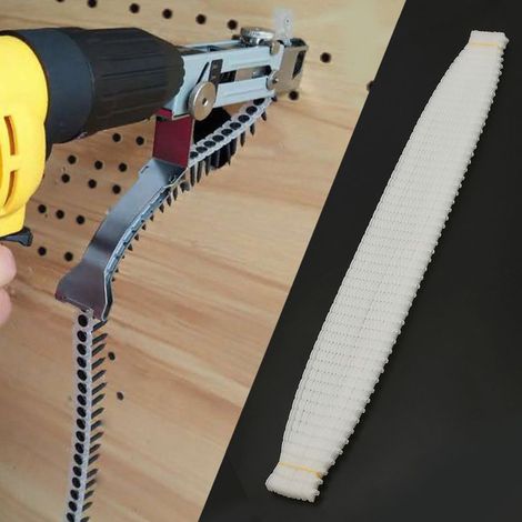 Pistolet à clous automatique avec batterie lithium et adaptateur pour courroie à vis (1/5)
