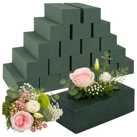 Nasssteckschaumblöcke 23x11x8cm, 20er-Packung für Blumen