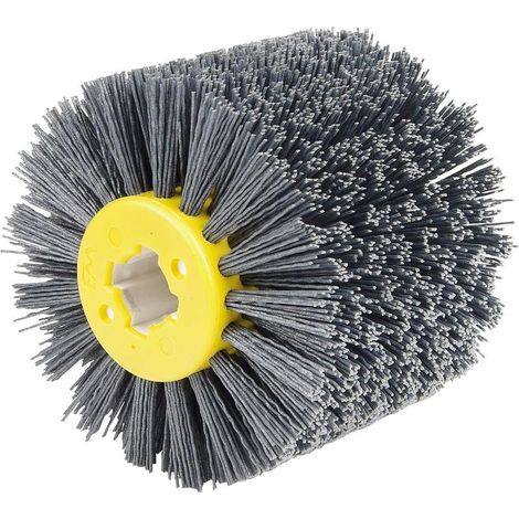 Abrasive Brushes 240 Polishing Wheel Abrasive Wire Wheel Diameter 120 mm Black (240) (1/5)