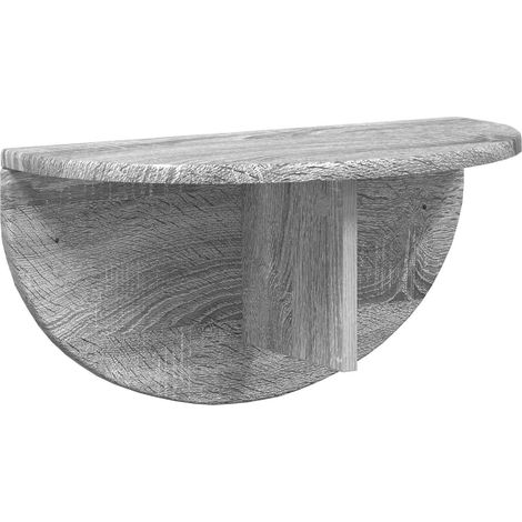 Maison Exclusive - Wandregal Graues Sonoma 48 x 24 x 24 cm Holzwe