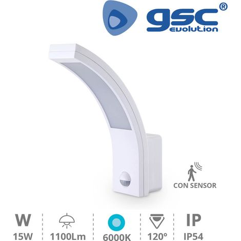 Wandleuchte LED mit Sensor Havasu 15W 6000K Weiß GSC 200205009
