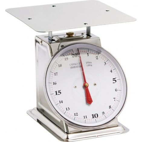 bilancia da cucina meccanica 20kg - 100g - BM20 - Bron Coucke