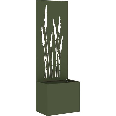 Écran de confidentialité de jardin Vert olive 50 x 32 x 150 cm vidaXL (1/5)
