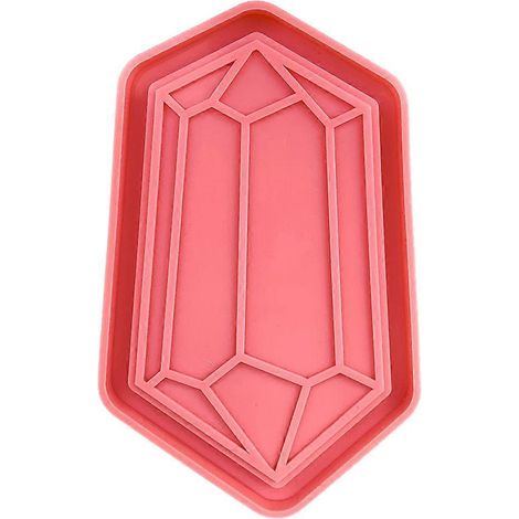 Moule à fruits, plateau de service, moule DIY, plateau en forme de rubis, moule en silicone (1/4)