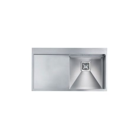 CM 012033DCSSP batìk Lavello montato su piano 1 ciotola Acciaio inox (86x50 cm) colore Acciaio inox (1/5)