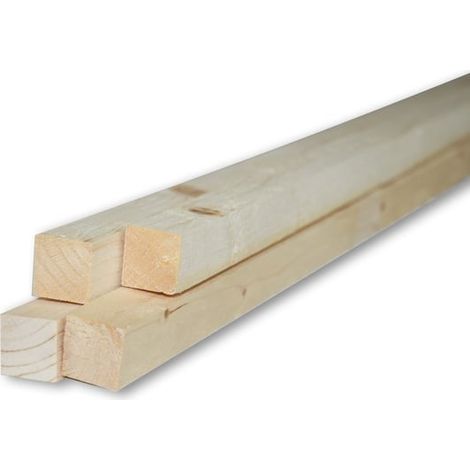 LISTELLO GREZZO IN ABETE 25 X 25 X 1000 MM