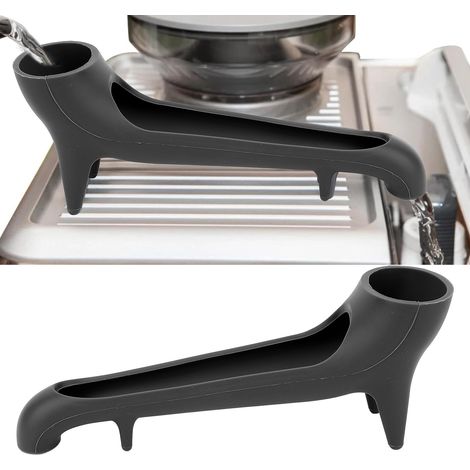 Entonnoir Rapide pour Réservoir d'eau de Machine à Café en Silicone Alimentaire Noir Accessoire (1/5)