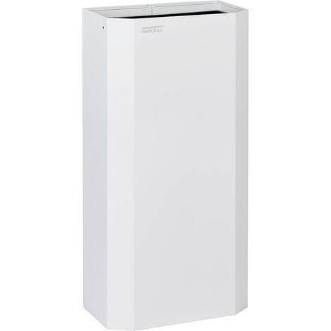 MEDICLINICS PPA4279 Papelera Abierta 40 l Blanco - ref: PPA4279 (1/2)