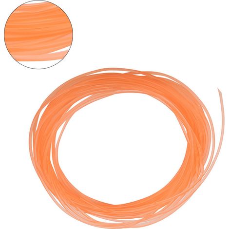 Oranger runder PU-Polyurethanriemen mit glatter Oberfläche für Antriebstechnik (2 mm 10 m) (1/5)
