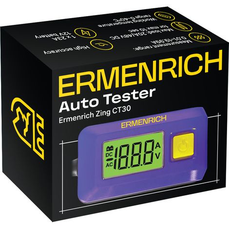 Zing CT30 Kfz-Stromprüfgerät Ermenrich Zing CT30