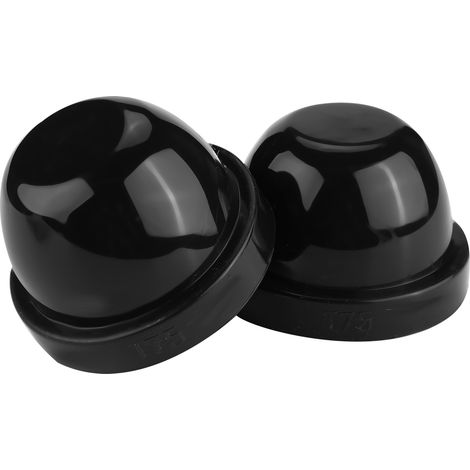Deux capuchons d'étanchéité en caoutchouc pour phares LED de 75 mm, étanches à la poussière et à l'eau. (1/5)