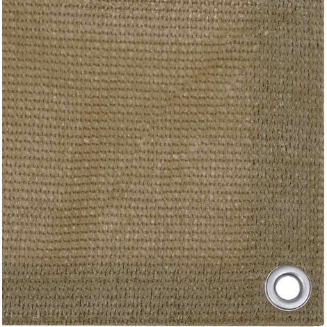 Schermo per balcone  Paravento da Balcone Grigio Talpa 75x400 cm in HDPE (1/5)