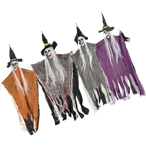 Stück Totenkopf Halloween Dekoration Hänge Ornament mit