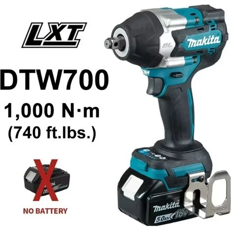 Clé à chocs sans fil 1000 N·m Brushless – Visseuse à percussion électrique rechargeable, haute puissance professionnelle