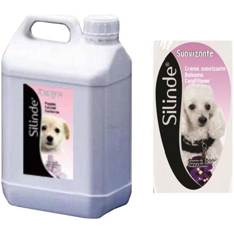 Silinde balsamo per cani conditioner districante tanica da 5 litri
