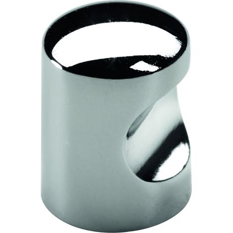 Hettich Möbelknopf Zinkdruckguss verchromt Ø 15,0 mm - 1 Stück Möbelknopf