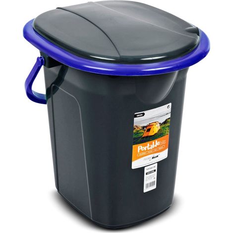 Camping Toilette GreenBlue GB320 Eimer 19L Schwarz-Blau (1/5)