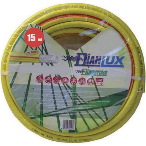 TUBO DA GIARDINO GIALLO DIANLUX MT 15 5/8&quot