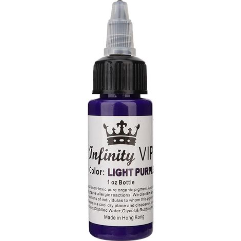 30ml Encre Tatouage Semi-Permanente Pigment Longue Durée Outil Accessoire (Violet) (1/5)