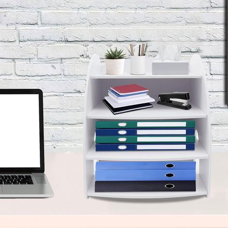 Bürobedarf, Multi-Layer-Bogen-Multifunktions-Dokumententafel für Schreibtische, Dokumente, Bücher, Stifte
