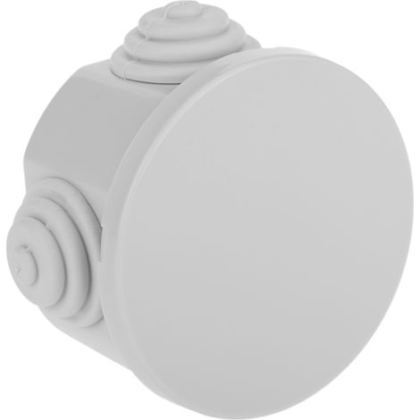 BeMatik - Boîtier étanche à surface ronde IP44 70x40mm (1/5)