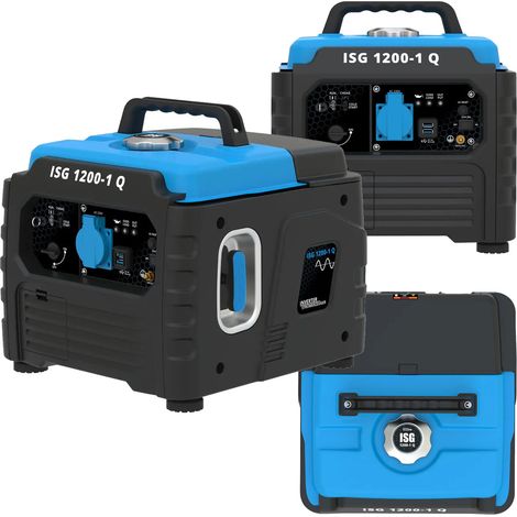 Güde Notstromaggregat Inverter Stromerzeuger ISG 1200-1 Q Benzin 1,3 kW 1200 W (1/5)