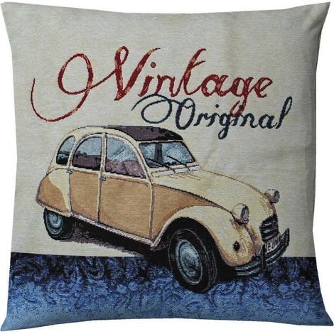 Miss Lucy Vintage-Kissenbezug 45 x 45 cm