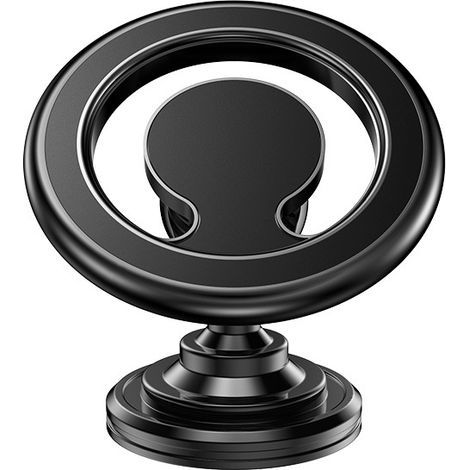 Magnetic car phone holder – MagSafe compatible – Mounts to dashboard or grille – Rotates 360° – For all smartphones (1/5)