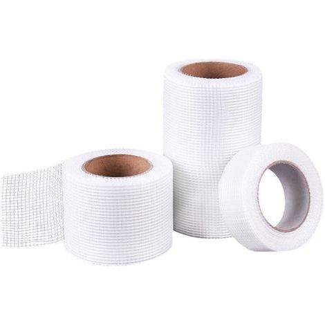Kit d'étanchéité pour receveur de douche-Bande armature autocollante 8 mailles 5 cm × 25m (1/2)