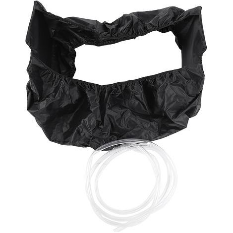 Waterproof dust bag for wall-mounted air conditioners, airtight seal, high elasticity, dirt and abrasion resistant. (1/5)