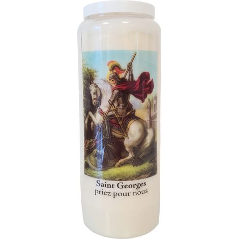 Bougie Saint Georges neuvaine (1/2)