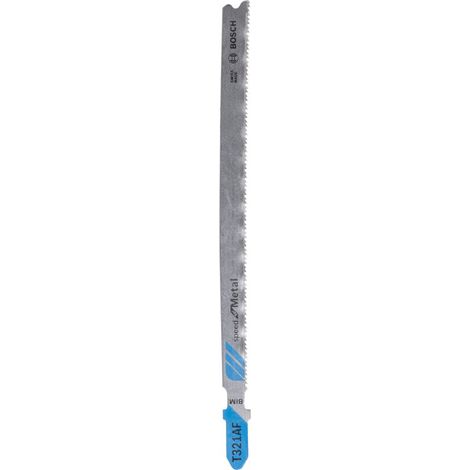3x Lames de scie sauteuse T 321 AF Speed for Metal (pour Tuyaux et de profilés métal, paroi mince, Accessoire Scie sauteuse) (1/4)