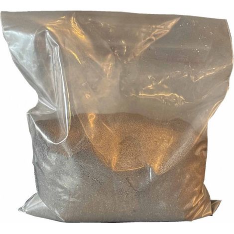 Poudre de pierre beige foncé – Réparation pierre naturelle – Pour résine époxy et polyester – Sac de 300g – Akemi