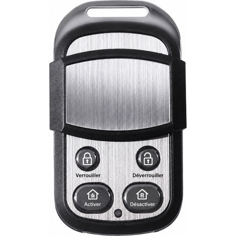 Télécommande copieuse sans fil 433 MHz 4 touches métal 12V 18 × 12 × 3,5 cm 30 g – Livraison gratuite (1/5)