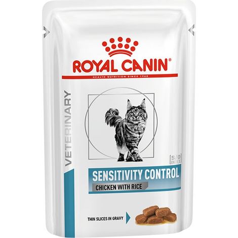 Umido Gatto Busta 85 gr Pollo Sensitive Royal Canin (1/2)