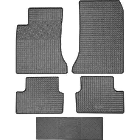Tappetini RIGUM 901696 + Copertura 900101 - Mercedes Classe A W176 Hatchback dal 2013 al 2018, Vano piedi conducente - INSTALLAZIONE