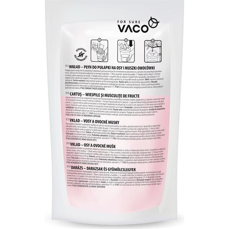 Vaco ECO Líquido para trampas contra avispas, moscas y avispones 200 ml