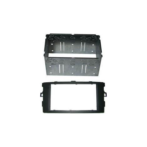 Adaptateur autoradio - AUTOLEADS - 2 DIN - Cage de montage - Noir - Compatible Toyota Auris (2007)