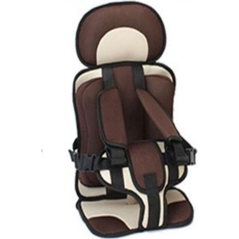 (Cafe) Seggiolino auto per bambini dai 3 ai 12 anni, colore Cafe+Beige