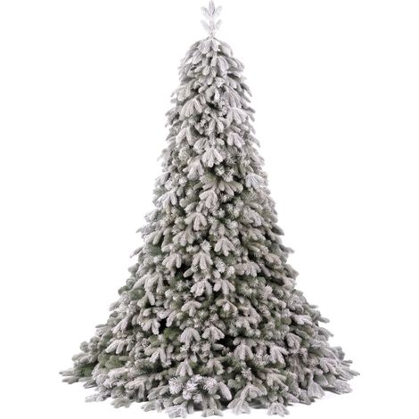 Manto - Albero di Natale Innevato in PE e PVC Ø162x180H cm 2946 Punte (1/5)