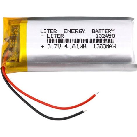 Batterie Lithium 1300 mAh 12V - 0,22 kg - Énergie Fiable et Durable - Performant - D-Work