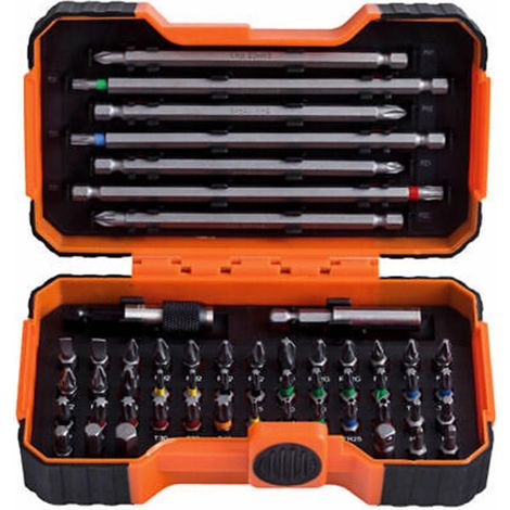 Bahco 59/S54BC Colour-Coded Bit Set, 54 Piece