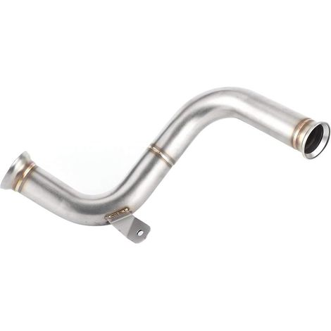 Tuyau d'échappement intermédiaire, échappement mi-tuyau, convertisseur catalytique retiré Decat échappement mi-tuyau Moto Modification pour 125 250 390 RC390 2017+ (1/5)