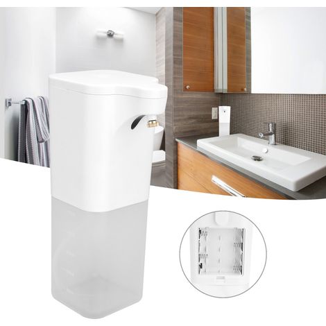 Automatischer, berührungsloser Seifenspender zur Wandmontage für Badezimmer und Hotels, 500 ml Fassungsvermögen, ABS+PP, 360 g (Schaum/Ethanol) (1/5)