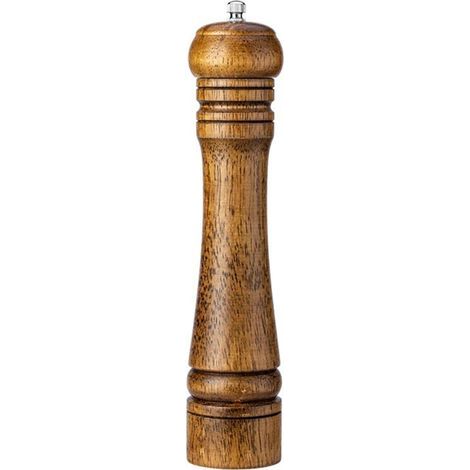 Pepper and Salt Grinder Set - 27cm - Salt, Pepper, and Herb Grinder - Adjustable Grinding - Reusable - Pepper Grinder - Salt Grinder - BBQ - BBQ Accessories (1/5)