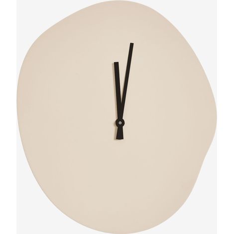 Horloge murale Zarela en MDF SKLUM Beige Crème (1/5)