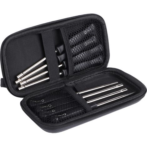 Kit de 8 tournevis de réglage de carburateur en alliage d'aluminium avec étui de rangement (1/5)