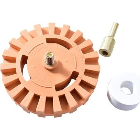Tool for removing rubber stickers from 4-inch tires for cars, bicycles, trucks and motorcycles, thickness: 20 mm (1/5)
