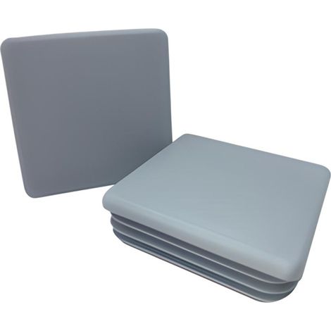 Tappo interno per palo profilato tetto 100x100 grigio 10 pezzi (1/5)